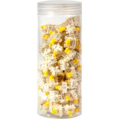 Keychron Gateron Silent Gelb Schalter-Set - Mechanische Schalter Keychron Gateron Silent Gelb Schalter-Set - Mechanische Schalter