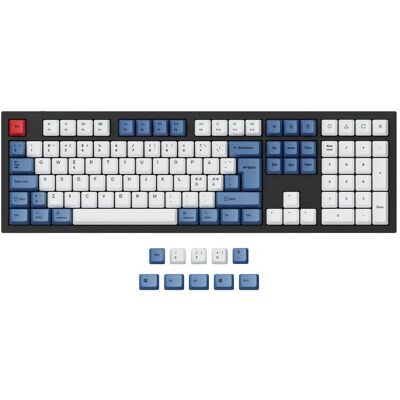 Zestaw klawiszy PBT niebieski Keychron do Q3/Q4/Q6/K8 - Stylowa personalizacja Zestaw klawiszy PBT niebieski Keychron do Q3/Q4/Q6/K8 - Stylowa personalizacja