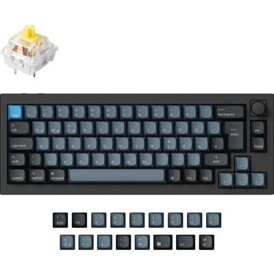 Keychron Q2 Pro Anpassningsbart mekanisk tangentbord - Trådlöst, RGB, Mac/Windows Keychron Q2 Pro Anpassningsbart mekanisk tangentbord - Trådlöst, RGB, Mac/Windows