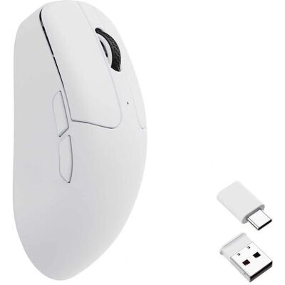 Keychron M2 Vezeték nélküli Egér - Fehér - Pixart 3395 - Bluetooth USB Keychron M2 Vezeték nélküli Egér - Fehér - Pixart 3395 - Bluetooth USB