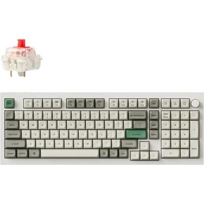 Keychron Q5 Max-P1 Shellwhite - Toetsenbord Keychron Q5 Max-P1 Shellwhite - Toetsenbord