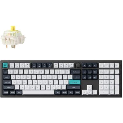 Keychron Q6 Max - Zwart - Draadloos - Full-size - Toetsenbord Keychron Q6 Max - Zwart - Draadloos - Full-size - Toetsenbord