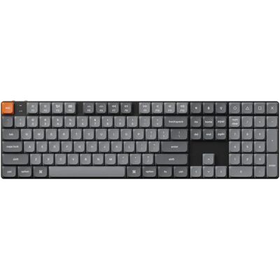 Keychron K5 Max Kabellose Mechanische Tastatur - Schwarz/Grau/Weiß Keychron K5 Max Kabellose Mechanische Tastatur - Schwarz/Grau/Weiß
