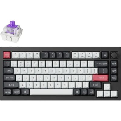 Keychron Q1 HE Clavier Mécanique Sans Fil - Personnalisable, 75% - Publicité Keychron Q1 HE Clavier Mécanique Sans Fil - Personnalisable, 75% - Publicité