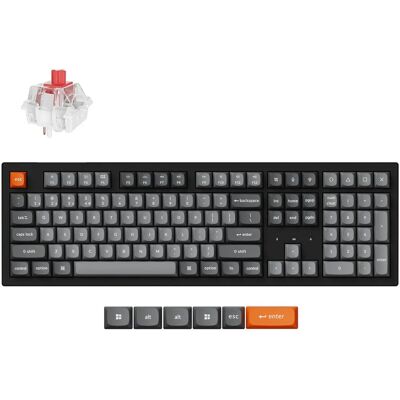 Keychron K10 Max Langaton RGB-näppäimistö - US-asettelu - Musta Keychron K10 Max Langaton RGB-näppäimistö - US-asettelu - Musta