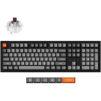 Keychron - K10 Max - QMK - Draadloos - Keyboard Keychron - K10 Max - QMK - Draadloos - Keyboard