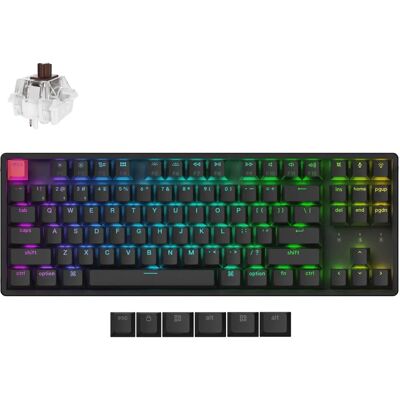 Keychron K8 QMK v2 Drahtloses mechanisches Tastatur - TKL RGB Keychron K8 QMK v2 Drahtloses mechanisches Tastatur - TKL RGB