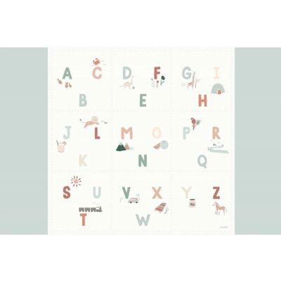 Tappeto da gioco per bambini Play&Go - Puzzle EVA multicolore 180x180 cm Tappeto da gioco per bambini Play&Go - Puzzle EVA multicolore 180x180 cm