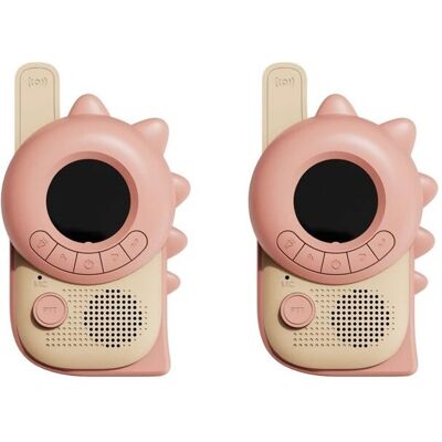 The Zoofamily Dino Pink Walkie Talkie - Zabawka, Trwała, 3 km Zasięg The Zoofamily Dino Pink Walkie Talkie - Zabawka, Trwała, 3 km Zasięg
