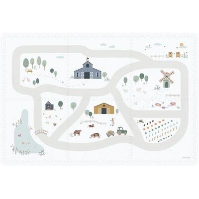 Tappeto Gioco Reversibile Play&Go - Sicuro & Durevole Tappeto Gioco Reversibile Play&Go - Sicuro & Durevole