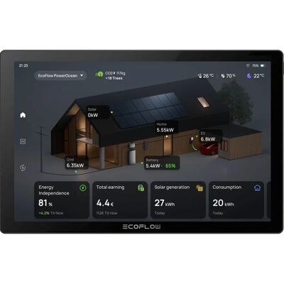 EcoFlow PowerStation PowerInsight Wireless Schwarz - Power Station EcoFlow PowerStation PowerInsight Wireless Schwarz - Power Station