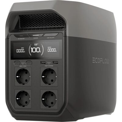 EcoFlow DELTA 3 Stazione di energia - 1800W, 1024Wh, Portatile EcoFlow DELTA 3 Stazione di energia - 1800W, 1024Wh, Portatile
