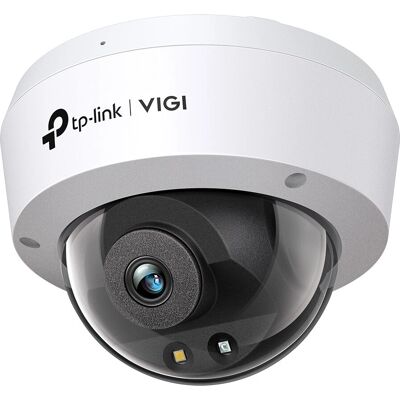 Câmera de Segurança IP Dome de Cor Completa 4MP VIGI TP-Link - Interior/Exterior Câmera de Segurança IP Dome de Cor Completa 4MP VIGI TP-Link - Interior/Exterior