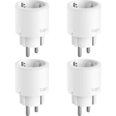 TP-Link Tapo P115 - Mini Smal Stikkontakt - Wi-Fi - Energiovervågning - 4 stk TP-Link Tapo P115 - Mini Smal Stikkontakt - Wi-Fi - Energiovervågning - 4 stk