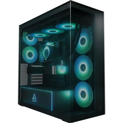 ARCTIC Xtender Black - Tinted Glass Midi Tower ARCTIC Xtender Black - Tinted Glass Midi Tower