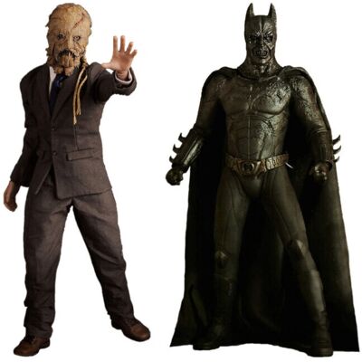 Hot Toys Batman Demon & Scarecrow 1/6 Collectible Figures Hot Toys Batman Demon & Scarecrow 1/6 Collectible Figures