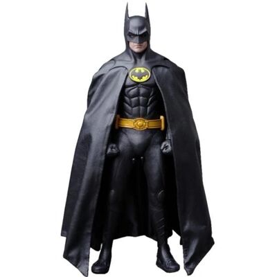 Figurine collectible Batman Hot Toys Michael Keaton 30cm - DC Comics - Publicité Figurine collectible Batman Hot Toys Michael Keaton 30cm - DC Comics - Publicité
