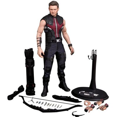 Hot Toys Hawkeye Action Figure - Marvel Comics - The Avengers Hot Toys Hawkeye Action Figure - Marvel Comics - The Avengers