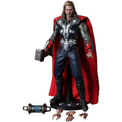 Figurine collector Hot Toys Thor 1/6 - Marvel Avengers - Publicité Figurine collector Hot Toys Thor 1/6 - Marvel Avengers - Publicité