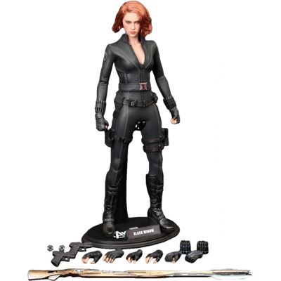 Hot Toys Black Widow 1/6 Scale Action Figure - Marvel Avengers Hot Toys Black Widow 1/6 Scale Action Figure - Marvel Avengers