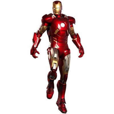 Hot Toys Marvel Iron Man Mark 7 1/6 Collectible Figure - Movie-Accurate Hot Toys Marvel Iron Man Mark 7 1/6 Collectible Figure - Movie-Accurate