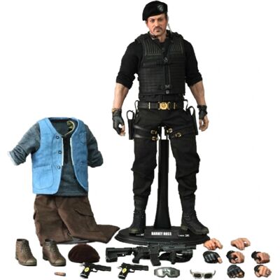 Figurine Collectible Hot Toys MMS194 - The Expendables 2 - Barney Ross 30 CM - Publicité Figurine Collectible Hot Toys MMS194 - The Expendables 2 - Barney Ross 30 CM - Publicité