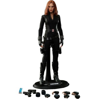 Hot Toys Scarlett Johansson Veuve Noire - Figurine 1/6 - Publicité Hot Toys Scarlett Johansson Veuve Noire - Figurine 1/6 - Publicité