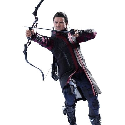 Figurine Collectible Hot Toys Hawkeye Marvel Avengers Ultron 1/6 - Publicité Figurine Collectible Hot Toys Hawkeye Marvel Avengers Ultron 1/6 - Publicité