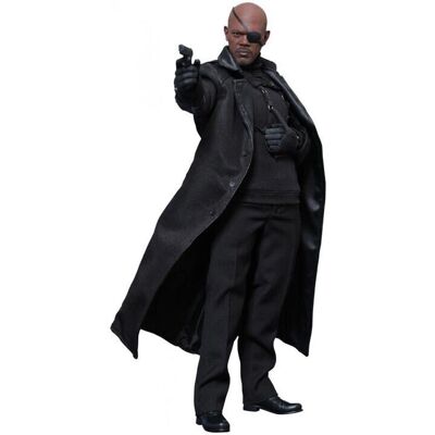 Hot Toys Nick Fury 30CM - Marvel Comics - Captain America Winter Soldier Collectible Hot Toys Nick Fury 30CM - Marvel Comics - Captain America Winter Soldier Collectible