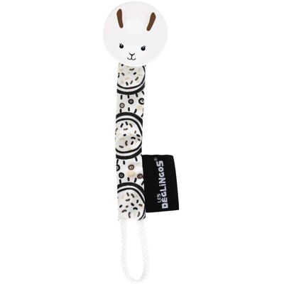 Deglingos Fopspeenketting Oro - Zacht katoen baby accessoire Deglingos Fopspeenketting Oro - Zacht katoen baby accessoire