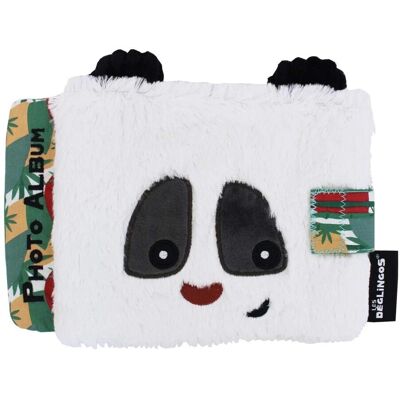 Álbum de Fotos Panda de Les Déglingos - Terciopelo Suave - 10 Fotos Álbum de Fotos Panda de Les Déglingos - Terciopelo Suave - 10 Fotos
