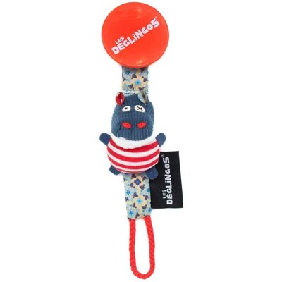 Deglingos Fopspeenketting Hippipos - Multicolor - Baby Accessoire Deglingos Fopspeenketting Hippipos - Multicolor - Baby Accessoire