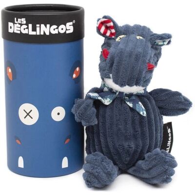 Déglingos Hippipos Bleu en Peluche avec Boîte Cadeau et Tirelire - Peluche - Publicité Déglingos Hippipos Bleu en Peluche avec Boîte Cadeau et Tirelire - Peluche - Publicité