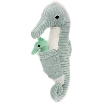Les Déglingos Mint Seahorse Plush - Stuffed Animal for Babies Les Déglingos Mint Seahorse Plush - Stuffed Animal for Babies