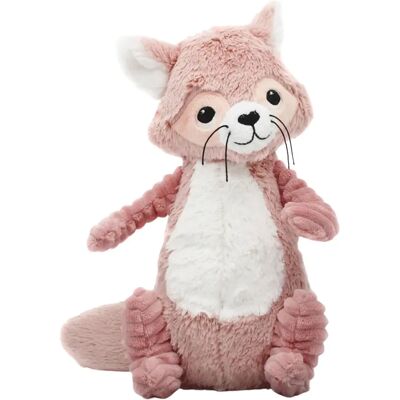 Les Déglingos Roze Wasbeer Knuffel - 26cm Les Déglingos Roze Wasbeer Knuffel - 26cm