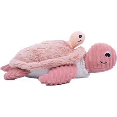 Les Deglingos Sauvenou Turtle Mum & Baby - Pink Plush Toy Les Deglingos Sauvenou Turtle Mum & Baby - Pink Plush Toy