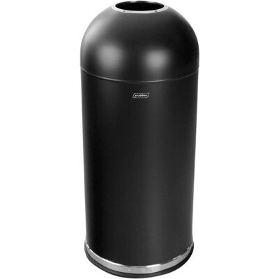 Probbax OD-3352-BLA Corbeille à dôme ouverte - 56L - Noir - Publicité Probbax OD-3352-BLA Corbeille à dôme ouverte - 56L - Noir - Publicité