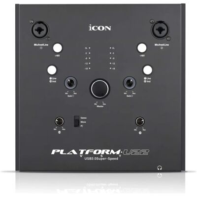 Icon U22 ProDrive III Audio-Interface - 2 Eingänge 2 Ausgänge USB 3.0 Icon U22 ProDrive III Audio-Interface - 2 Eingänge 2 Ausgänge USB 3.0