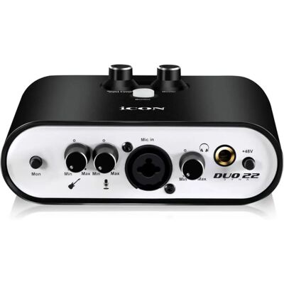 Icon Duo22 Dyna USB Audio-Interface - Professionelles Recording Icon Duo22 Dyna USB Audio-Interface - Professionelles Recording