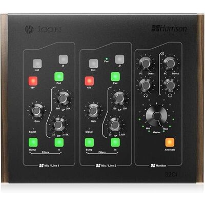 iCON 32Ci Audio Interface - 12 In / 12 Out, High-Quality Mic Preamps iCON 32Ci Audio Interface - 12 In / 12 Out, High-Quality Mic Preamps