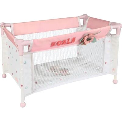 Lettino da Viaggio Koala Decuevas - Bambola 46cm - Rosa Lettino da Viaggio Koala Decuevas - Bambola 46cm - Rosa