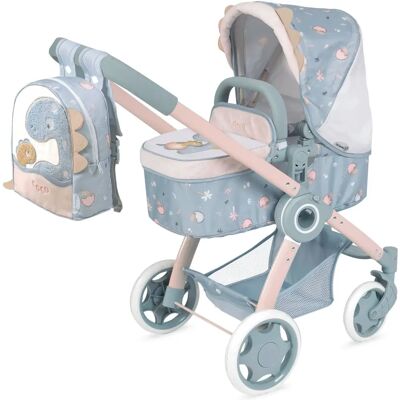 Carrozzina per Bambole Decuevas Coco - Pieghevole 3-in-1 fino a 62x70cm Carrozzina per Bambole Decuevas Coco - Pieghevole 3-in-1 fino a 62x70cm