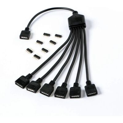 Divisor RGB GELID SOLUTIONS - Compatible con 12V y ARGB 5V Divisor RGB GELID SOLUTIONS - Compatible con 12V y ARGB 5V