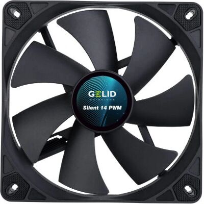 Système de refroidissement Gelid Solutions FN-PX14-16 - Noir 14cm Système de refroidissement Gelid Solutions FN-PX14-16 - Noir 14cm