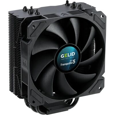 Gelid Solutions Rev. 5 Tranquillo - CPU Kühler - Schwarz Gelid Solutions Rev. 5 Tranquillo - CPU Kühler - Schwarz