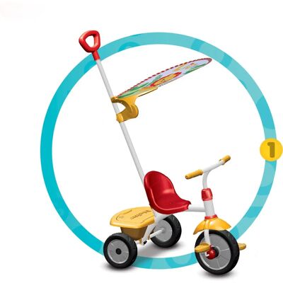 Fisher Price Glee Plus Triciclo Rosso 2 in 1 per Bambini Fisher Price Glee Plus Triciclo Rosso 2 in 1 per Bambini