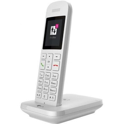 Téléphone sans fil Deutsche Telekom Sinus 12 avec ID de l'appelant - Blanc - Publicité Téléphone sans fil Deutsche Telekom Sinus 12 avec ID de l'appelant - Blanc - Publicité