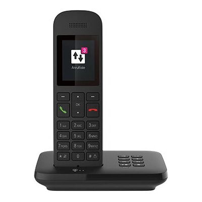 Telekom Sinus A12 Schwarz - Analog/DECT Telefon Telekom Sinus A12 Schwarz - Analog/DECT Telefon