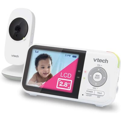 VTech VM819 Baby Monitor - White - 2.8-inch Display VTech VM819 Baby Monitor - White - 2.8-inch Display
