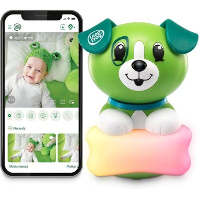 Leapfrog LF2911 Scout - 1080p Full HD - 360° Pan - Remote Access Wi‑Fi - Baby Monitor Leapfrog LF2911 Scout - 1080p Full HD - 360° Pan - Remote Access Wi‑Fi - Baby Monitor